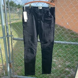 Men’s KDNK Tapered Moto Jeans